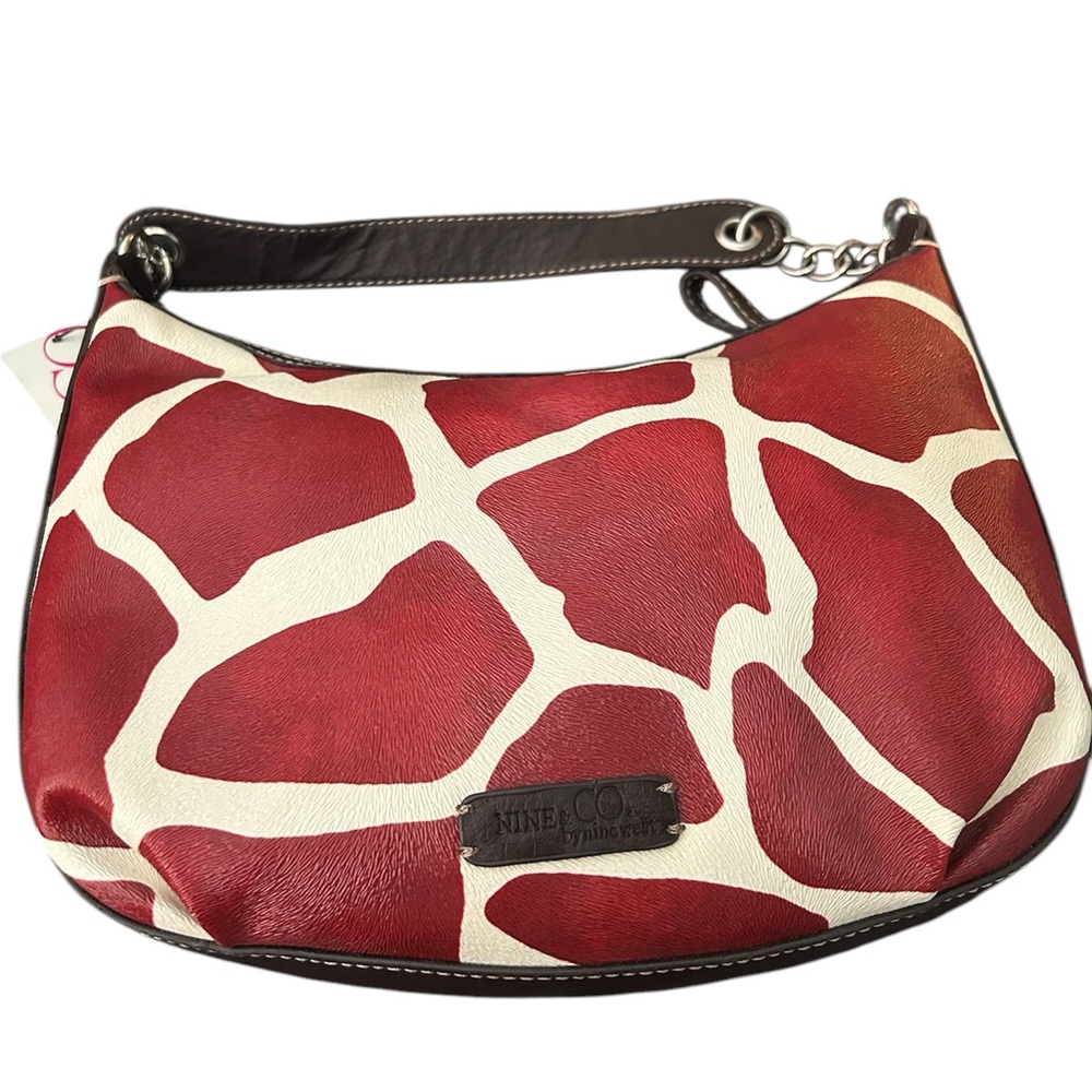 Nine & Co By Nine West Giraffe Print Shoulder Purse